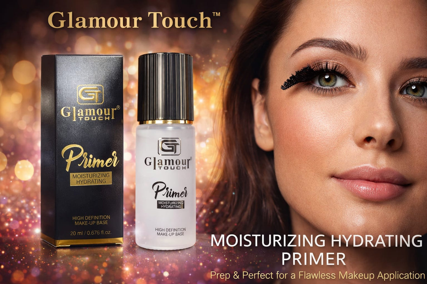 Glamour Touch Moisturizing Hydrating Primer - Flawless Makeup Base